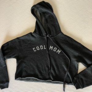 Cool Mom cropped sweatshirt, small